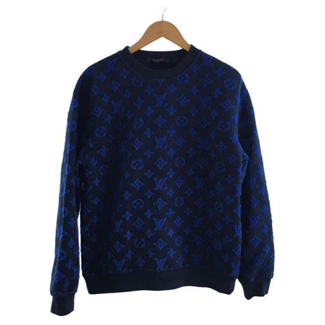 louis vuitton blauer pulli|Louis Vuitton sweatshirt.